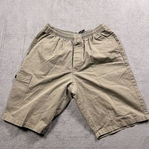 Vintage 80s Vision Street Wear Cargo Shorts Men's S/M Khaki Skater Baggy USA
